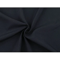 Dressmaking fabric with twill weave - Blue dark (1 Meter)