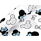 Cotton fabric / canvas - mickey / minnie mouse - White (1 Meter)