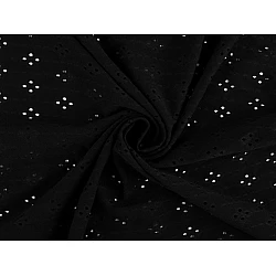 Madeira knit - Black (1 Meter)