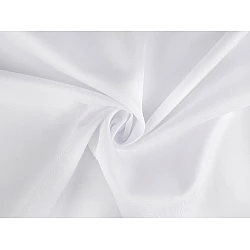 Polyester fabric, rongo - White (1 Meter)