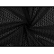 Clothing mesh knitted fabric - Black (1 Meter)