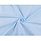 Cotton single-coloured knit fabric, double-face, width 200 cm - Blue light (1 Meter)