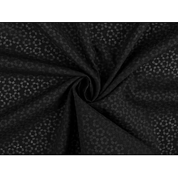 Blouse fabric / cotton poplin - Black (1 Meter)