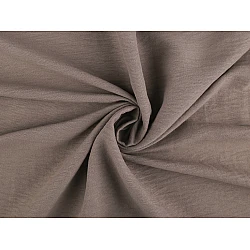 Blouse fabric / canvas creased flowing - Darkbeige (1 Meter)