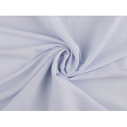 Blouse fabric / canvas creased flowing - Blue ice (1 Meter)