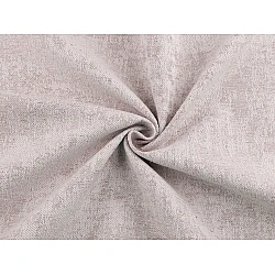 Decorative upholstery fabric with chenille structure - Lightbeige (1 Meter)