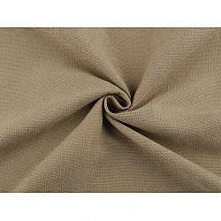 Decorative fabric with chenille structure - Beige (1 Meter)