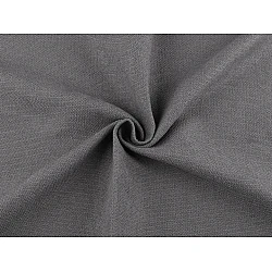 Decorative fabric with chenille structure - Grey (1 Meter)