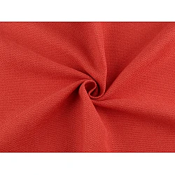 Decorative fabric with chenille structure - Terracotta (1 Meter)