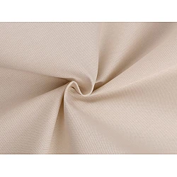 Cotton fabric half panama - Ecru light (1 Meter)