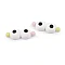 3d silicone eyes to glue on - White (10 Pieces)