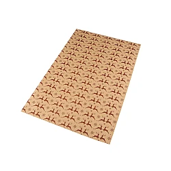 Christmas wrapping paper 49x69 cm - Natural brown (20 Pieces)