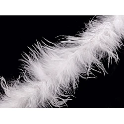 Boa - ostrich feather 22 g, length 1.8 m - White (1 Piece)