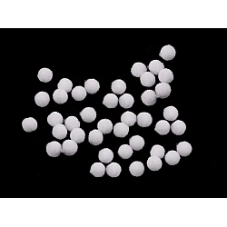 Pom pom mini ø8 mm - White (2000 Pieces)