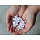 Pom pom mini ø8 mm - White (2000 Pieces)