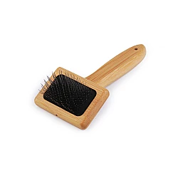 Combing brush / macrame comb 5x7 cm - Ivory (1 Piece)