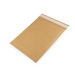 Paper envelope 35x47 cm with bubble wrap inside - Natural brown (2 Pieces)