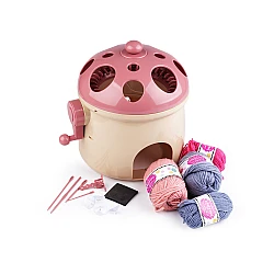 Knitting loom for easy knitting, mushroom - Beige (1 Set)