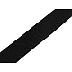Mixed hook & loop on one tape width 38 mm - Black (1 Meter)