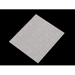 Double-sided gel dots, self-adhesive ø12 mm - Transparent (1 Bag)