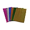 Colored metallic corrugated paper / cardboard, mix of colors - Mix (1 Bag)