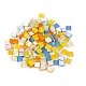 Glass mosaic stones 500 g - Multicolor (1 Piece)