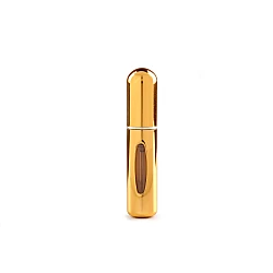 Travel refillable perfume atomizer 8 cm - Gold (1 Piece)