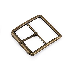 Metal buckle, 40 mm - Vintage brass (1 Piece)