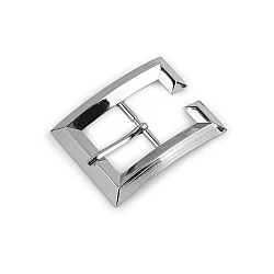 Metal belt buckle, 25 mm - Nickel (1 Piece)