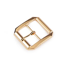 Metal buckle, fits 30 mm strap - Gold classic (1 Piece)
