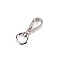 Metal buckle, fits 9 mm strap - Nickel (1 Piece)