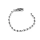 Ball chain 8 cm loop - Nickel (10 Pieces)