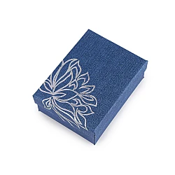 Jewelry box 6.5x9 cm - Blue (12 Pieces)