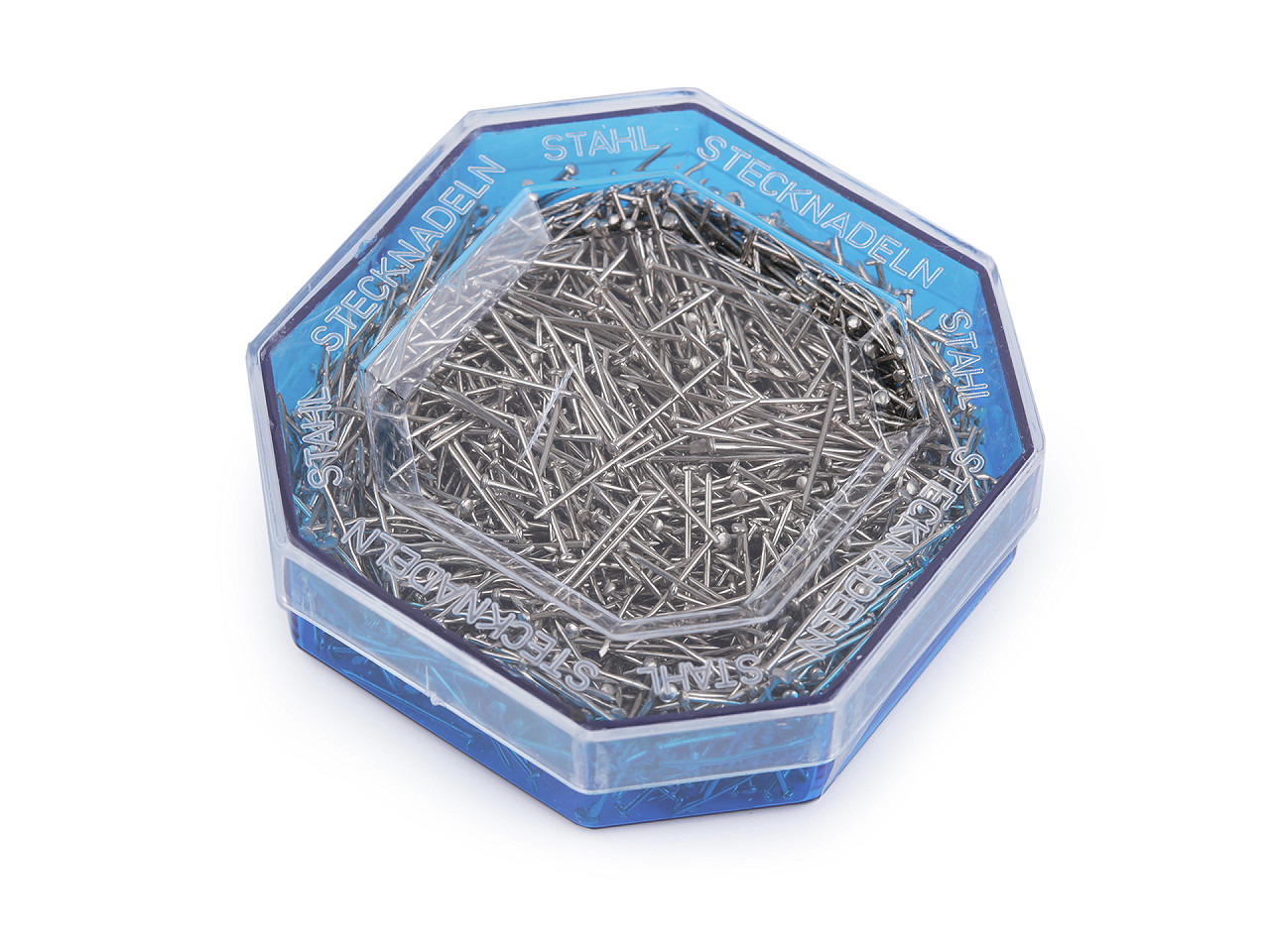 All-metal pins length 16 mm - Nickel (5 Boxes)