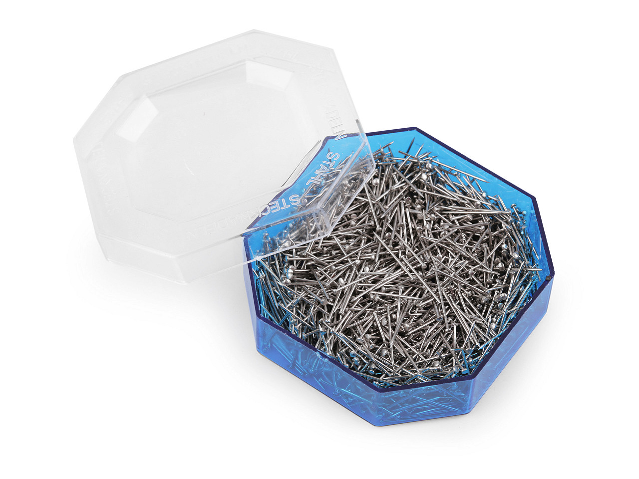 All-metal pins length 16 mm - Nickel (5 Boxes)