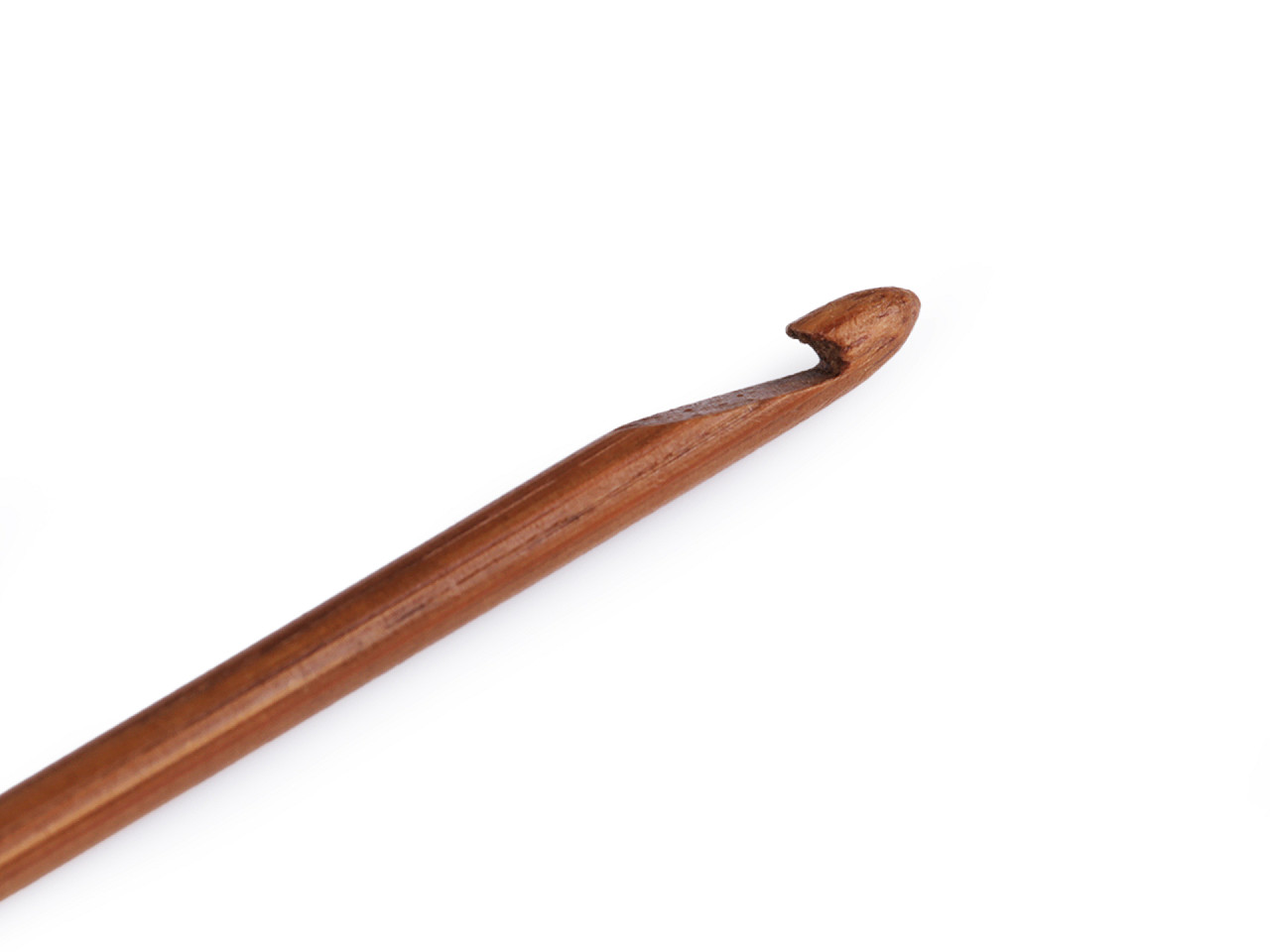 Bamboo hook for tunisian crochet - Bamboo dark (1 Piece)