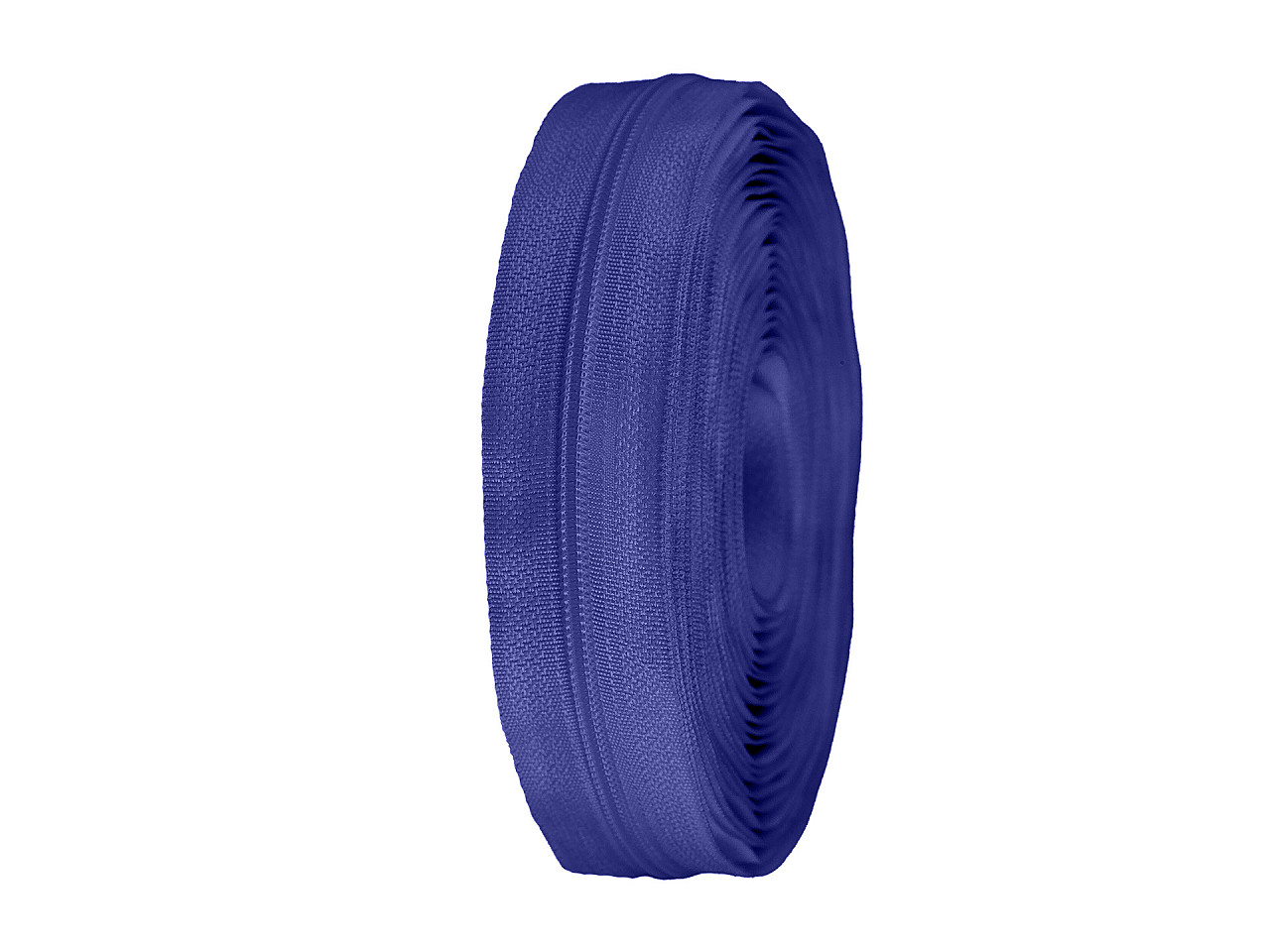 Continuous nylon zipper no 3, for asic type sliders - Bordeaux (25 Meters)