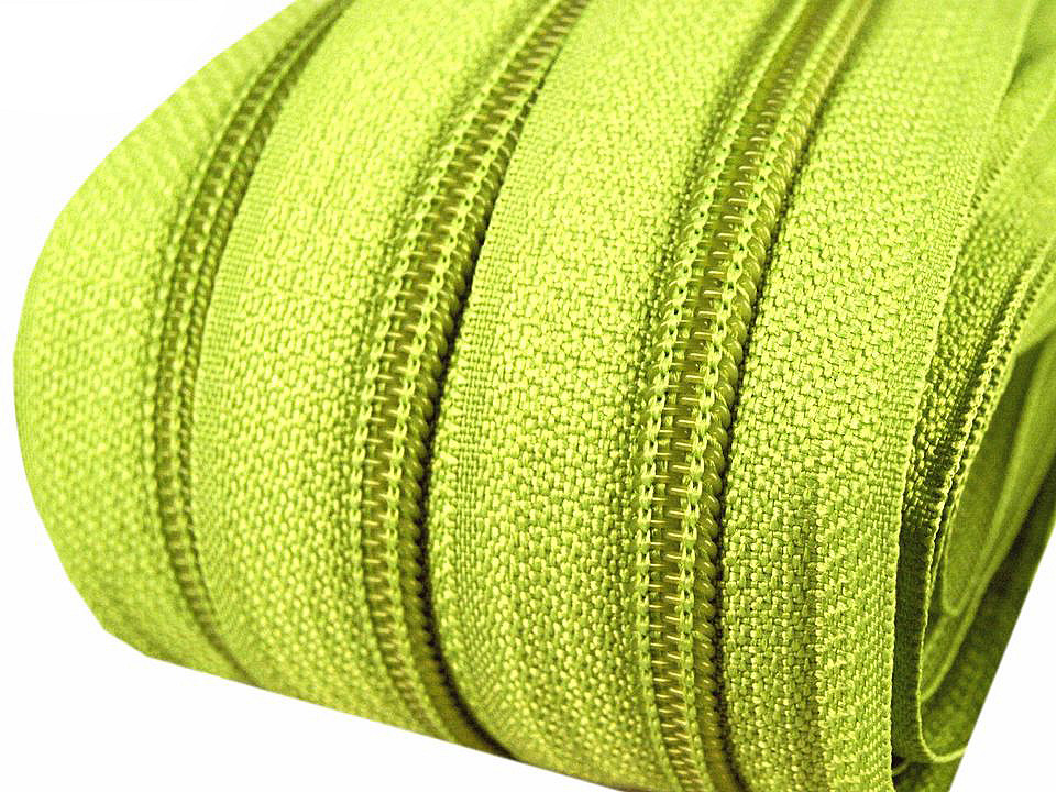 Continuous nylon zipper no 3, for asic type sliders - Bordeaux (25 Meters)