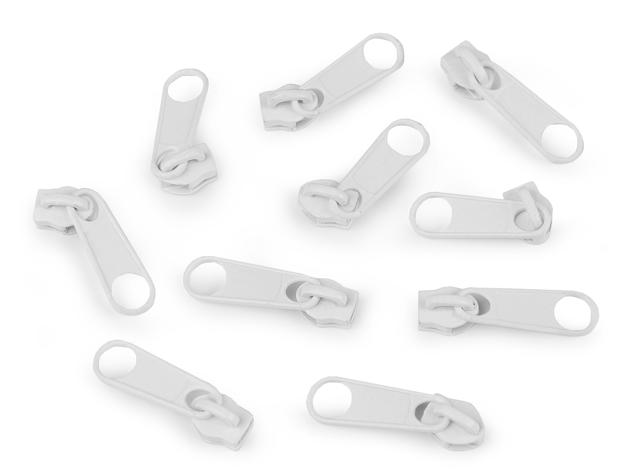 Slider for nylon zippers no 5 for pol type - Black (500 Pieces)