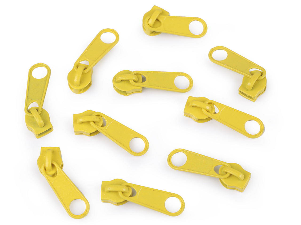 Slider for nylon zippers no 5 for pol type - Black (500 Pieces)