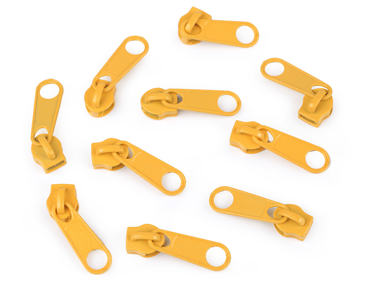 Slider for nylon zippers no 5 for pol type - Black (500 Pieces)