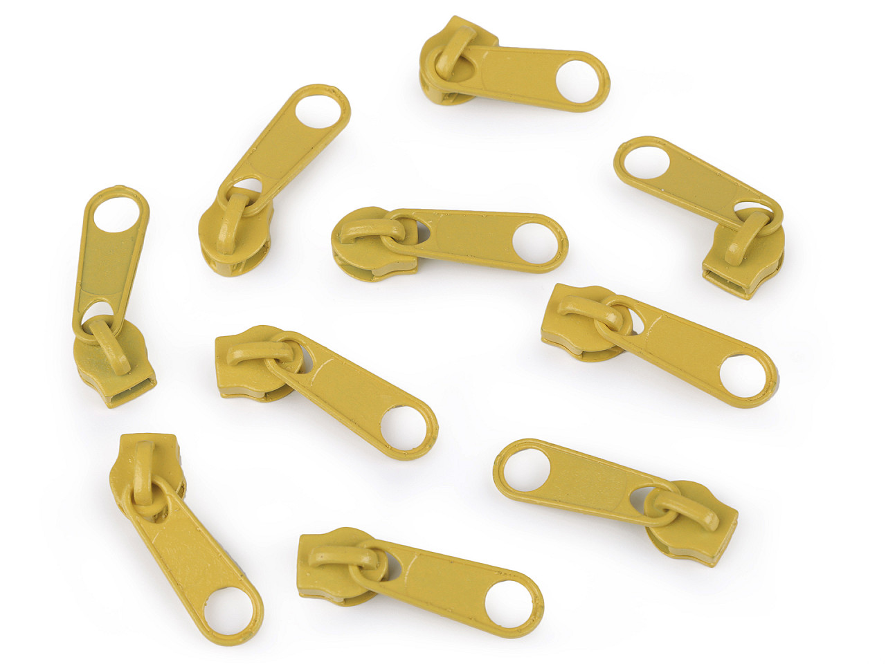 Slider for nylon zippers no 5 for pol type - Black (500 Pieces)