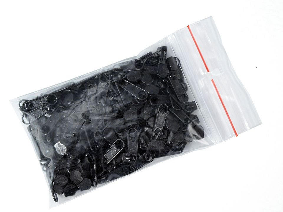 Slider for nylon zippers no 3 for pol type - Nickel (10 Pieces)