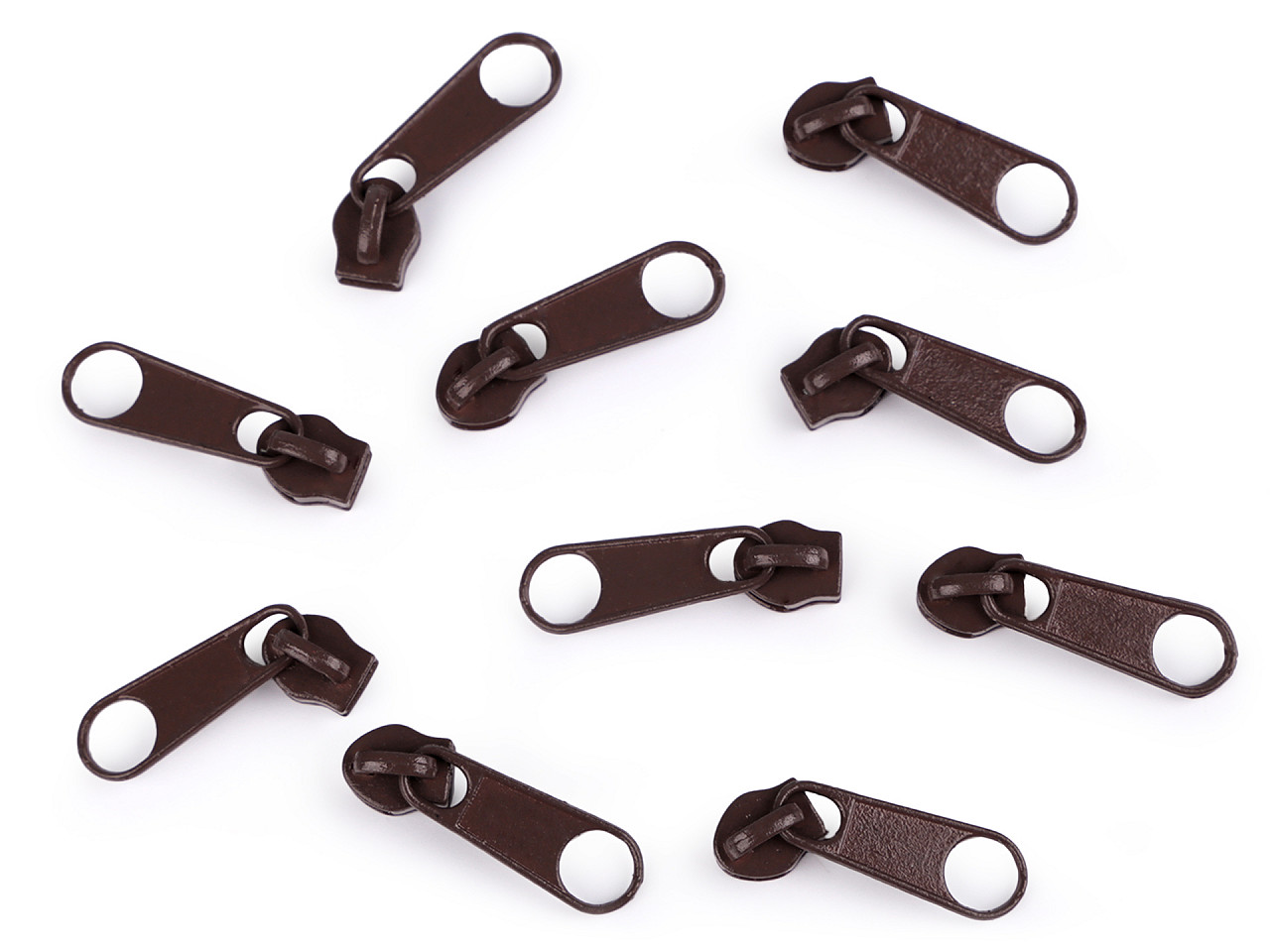 Slider for nylon zippers no 3 for pol type - Nickel (10 Pieces)