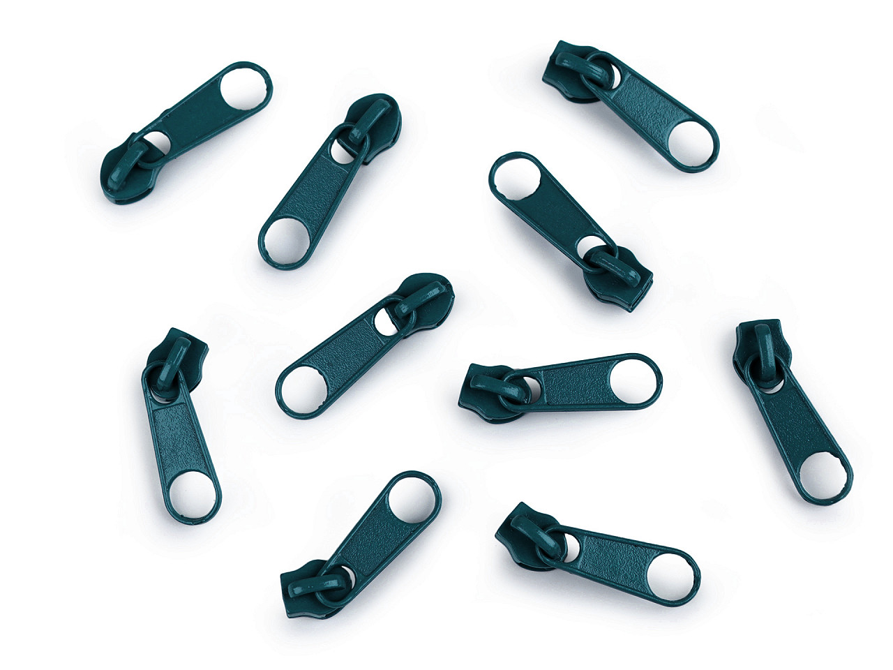 Slider for nylon zippers no 3 for pol type - Nickel (10 Pieces)