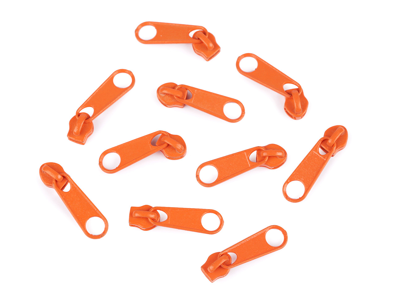 Slider for nylon zippers no 3 for pol type - Nickel (10 Pieces)