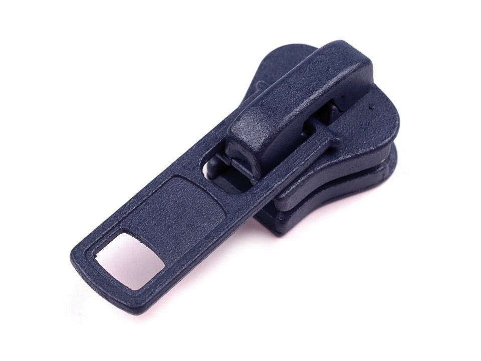 Slider to plastic zippers no 8 - Black (10 Pieces)