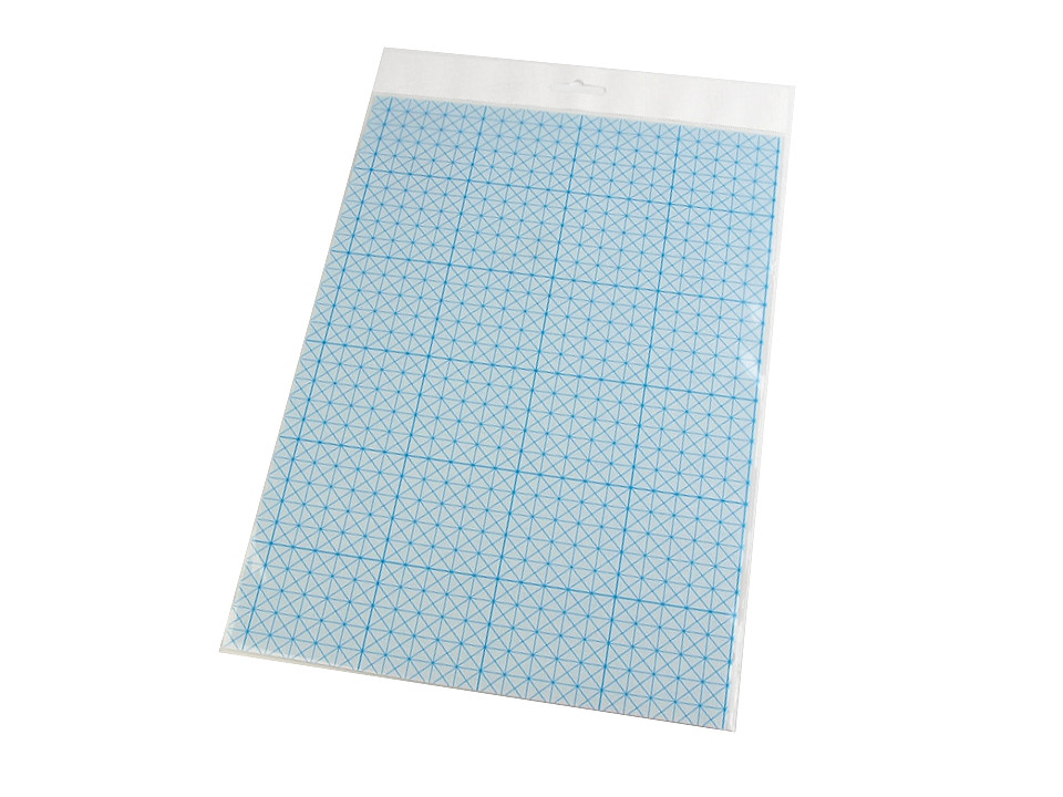 Double-sided self adhesive foil a4 - Transparent (4 Pieces)