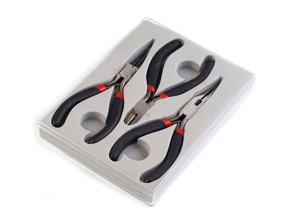 Jewelry making pliers set - Black (1 Piece)