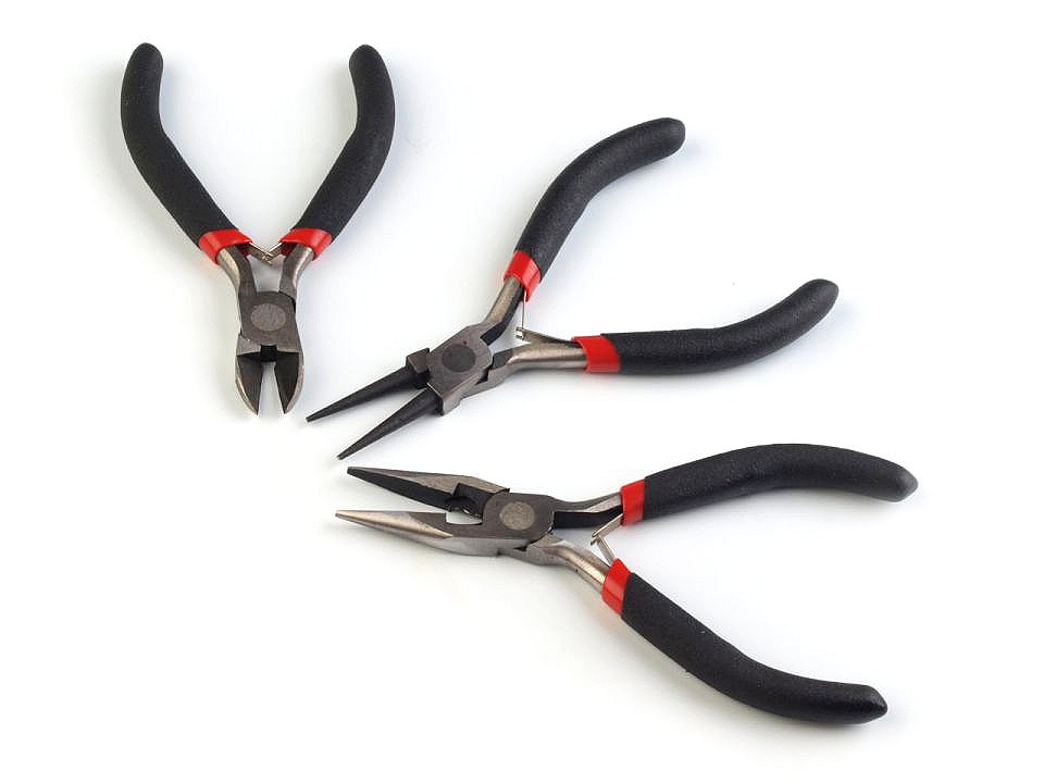 Jewelry making pliers set - Black (1 Piece)